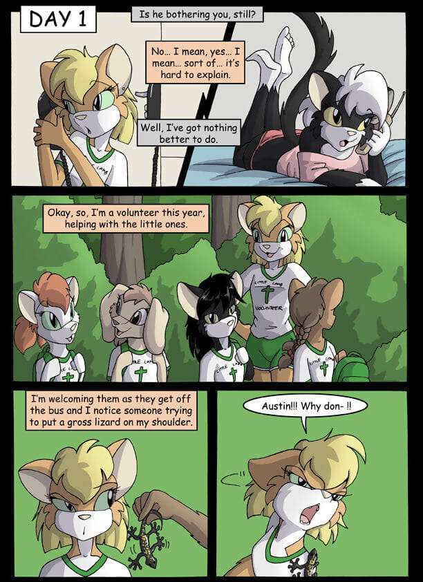 Amys Little Lamb Summer Camp Adventure page 1
