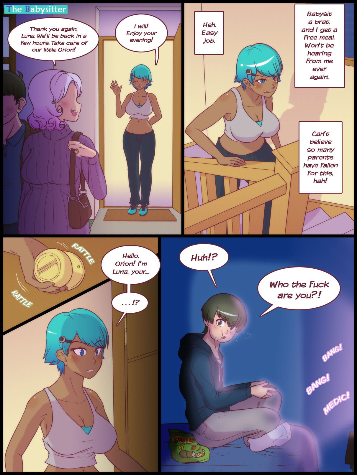 Malezor- The Babysitter page 1