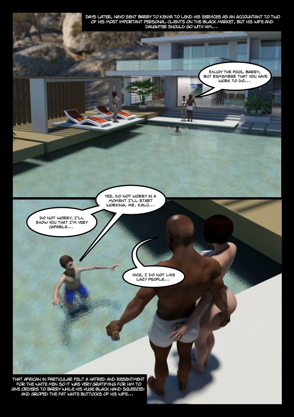 Moiarte- Cuckold in Africa Vol. 6 page 1