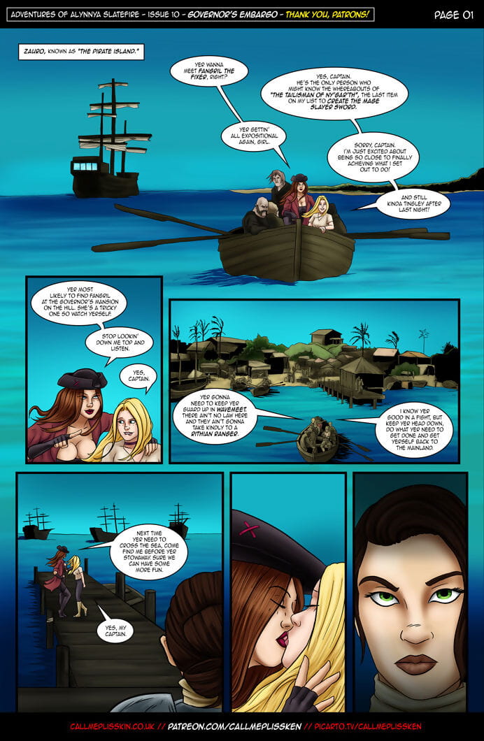 CallMePlisskin- Adventures of Alynnya Slatefire #10 page 1
