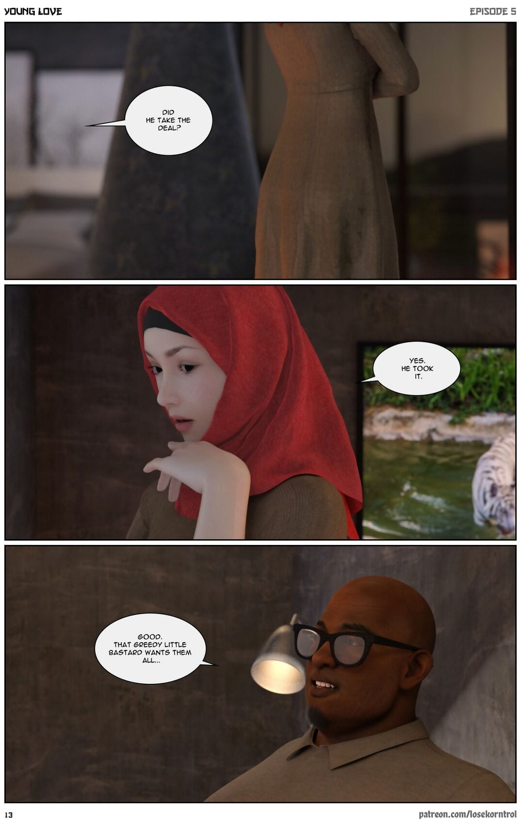 Hijab 3DX- Young Love Vol. 5 page 1