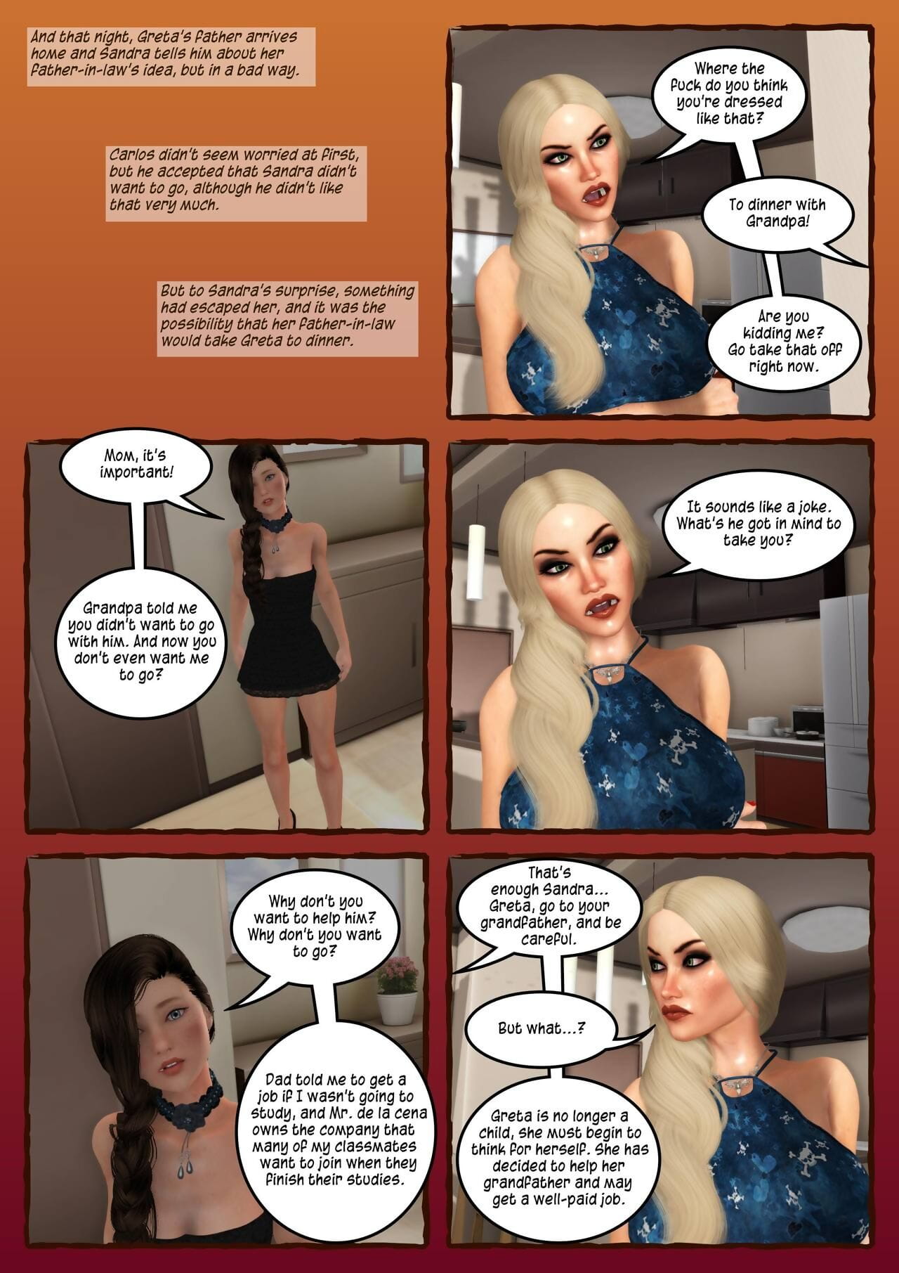 Supersoftz- Granddaughter a la carte- New Traduction page 1
