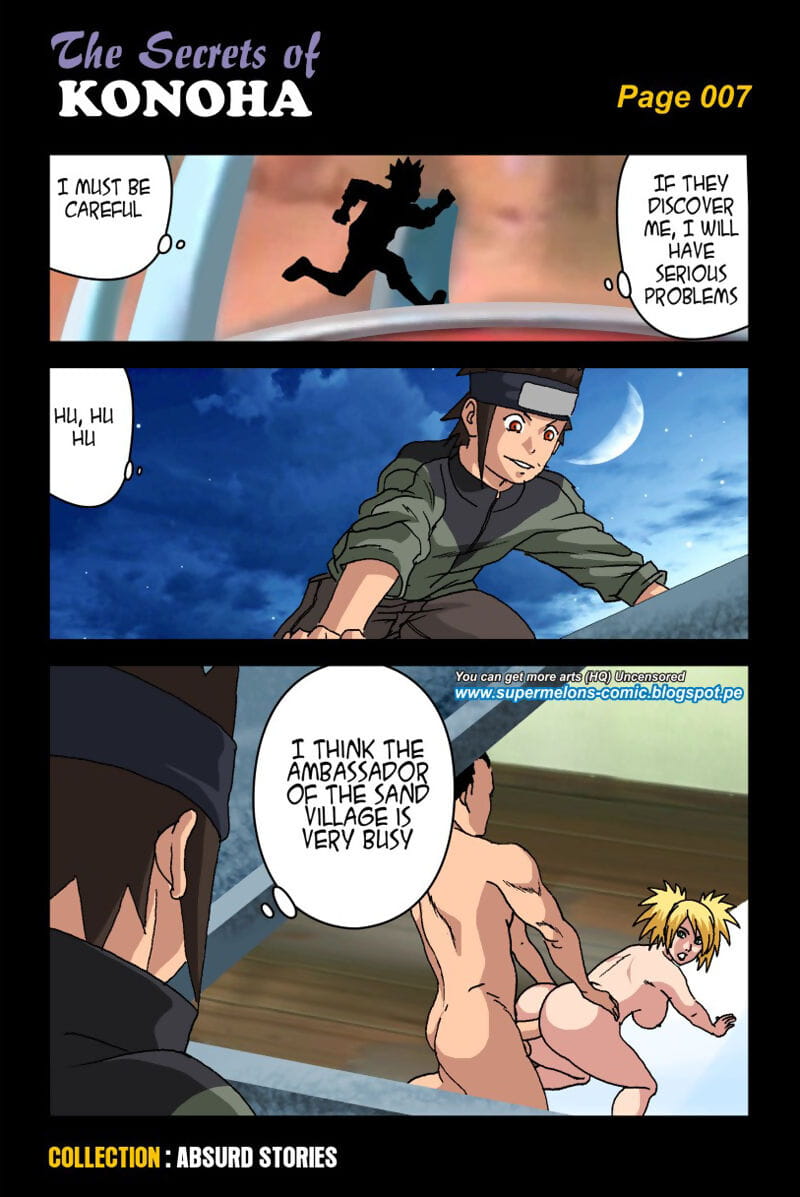 Absurd Stories- The Secrets of Konoha page 1