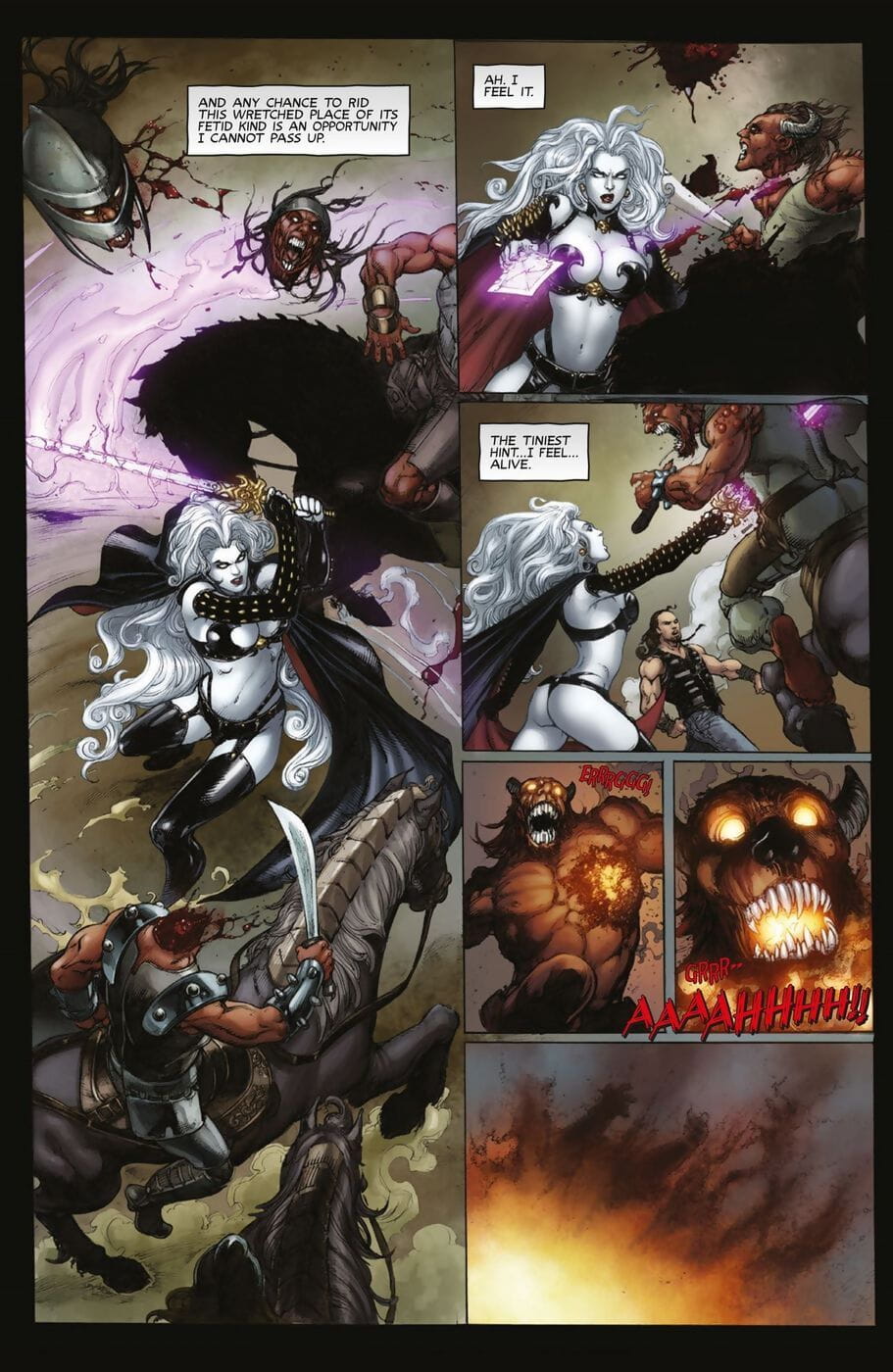 Coffin-Brian Pulido  Lady Death Rules! Volume 1 page 1