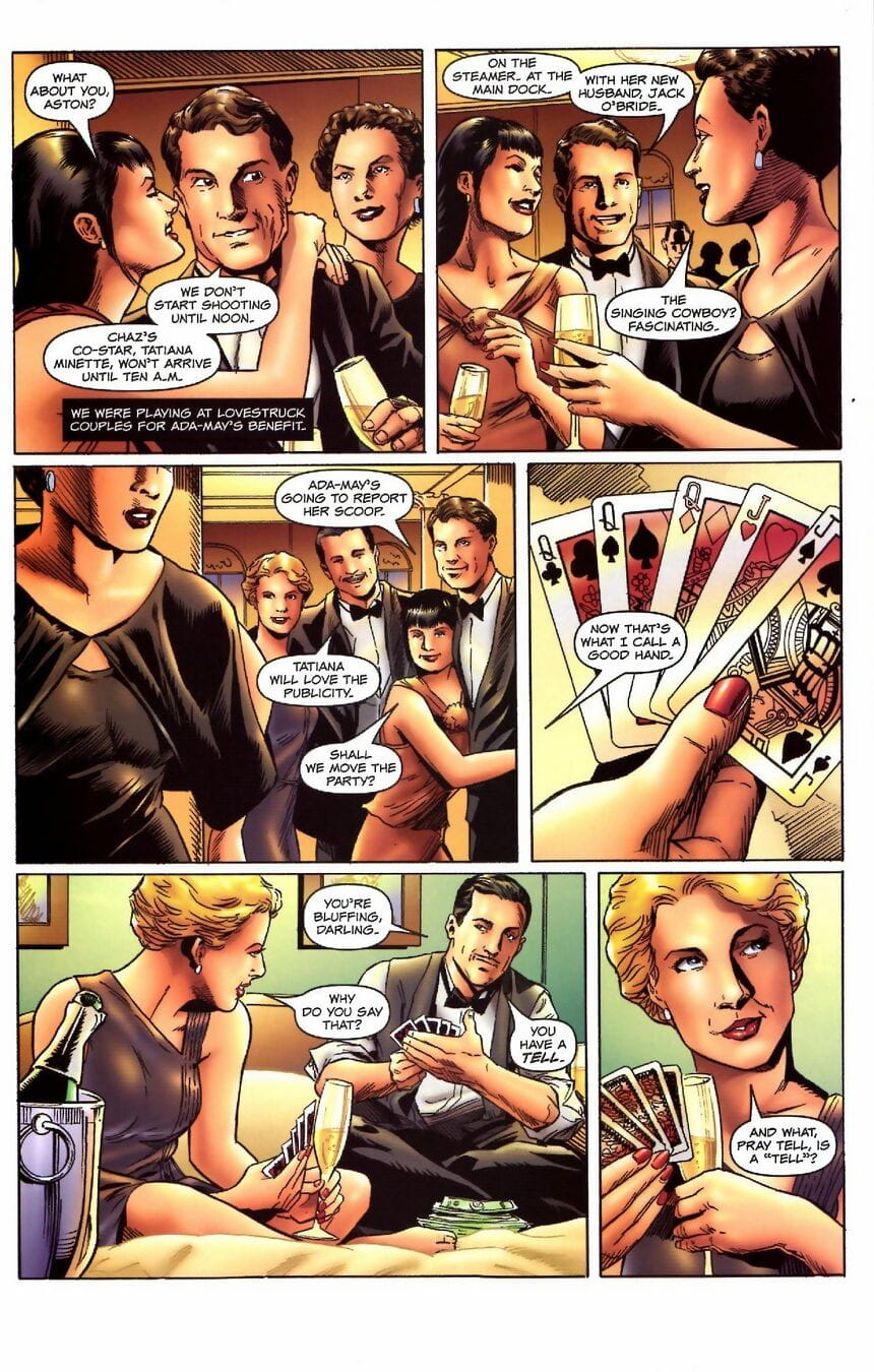 Matt Larson- Domino Lady #4 page 1