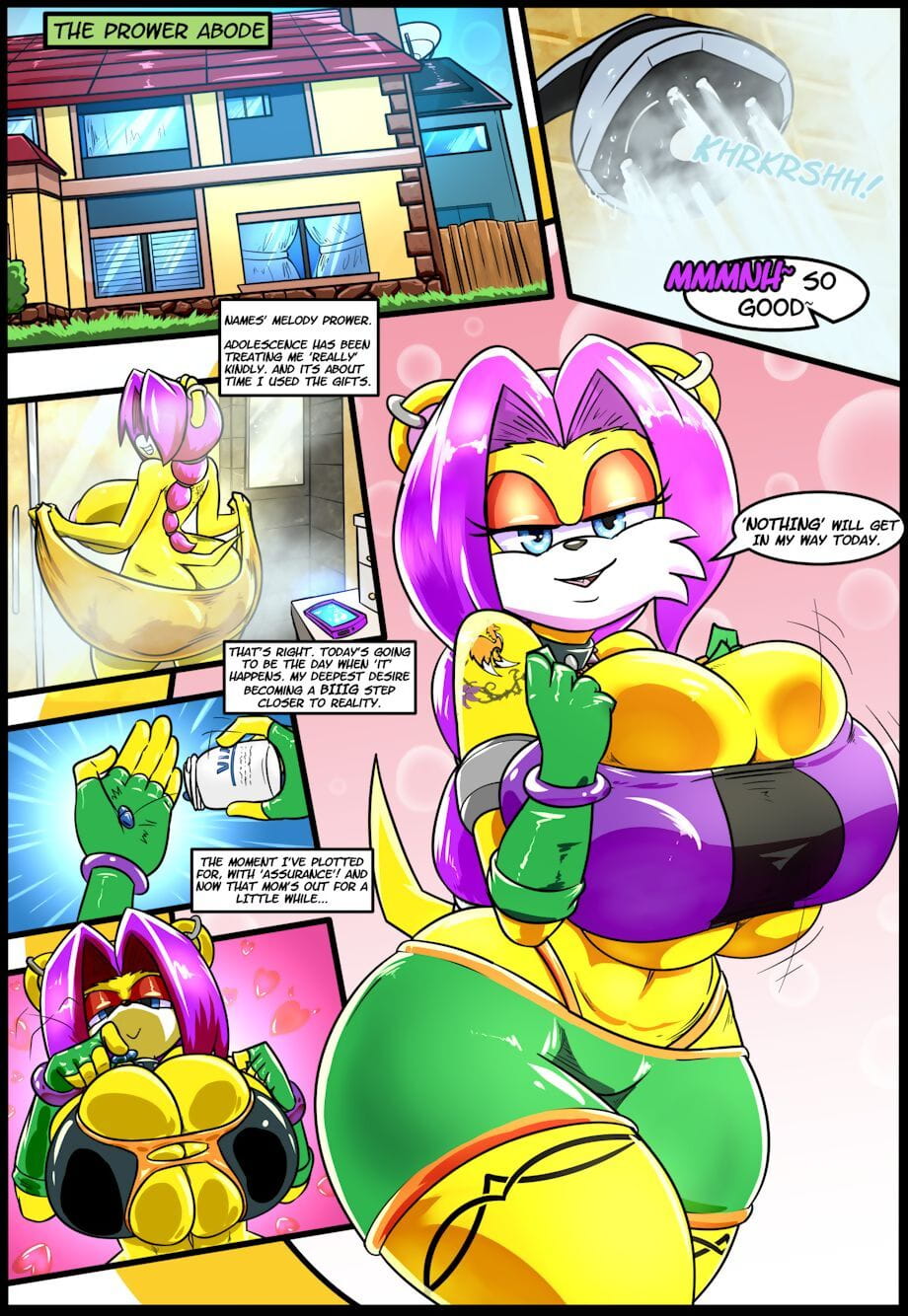 Sonic The Hedgehog- Family Bonding- Redux page 1