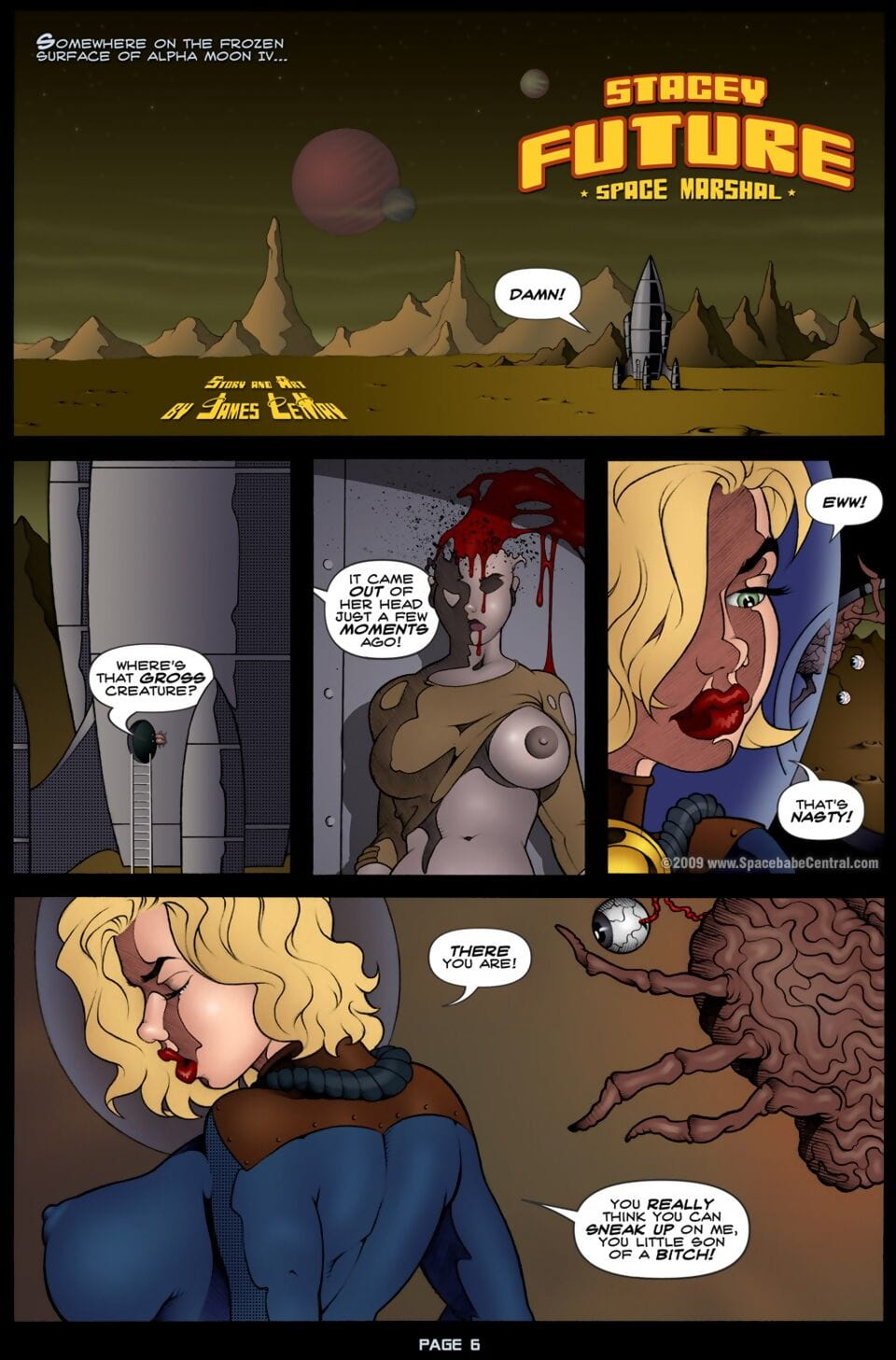 Stacey Future- Space Marshal page 1