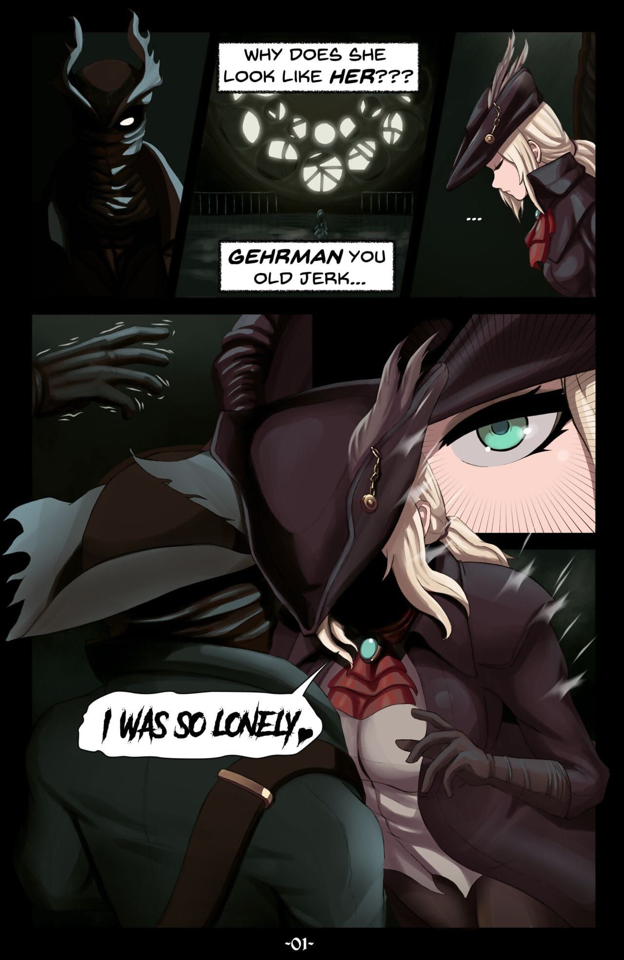 NowaJoestar- Lady Maria of the Astral Cocktower page 1