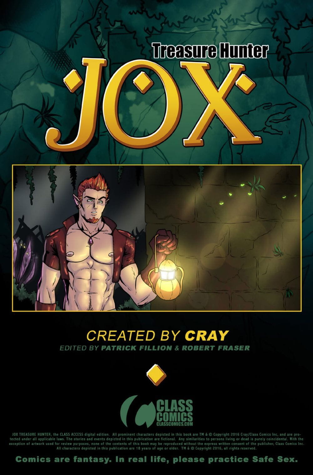 Tom Cray- JOX  Treasure Hunter #1 page 1