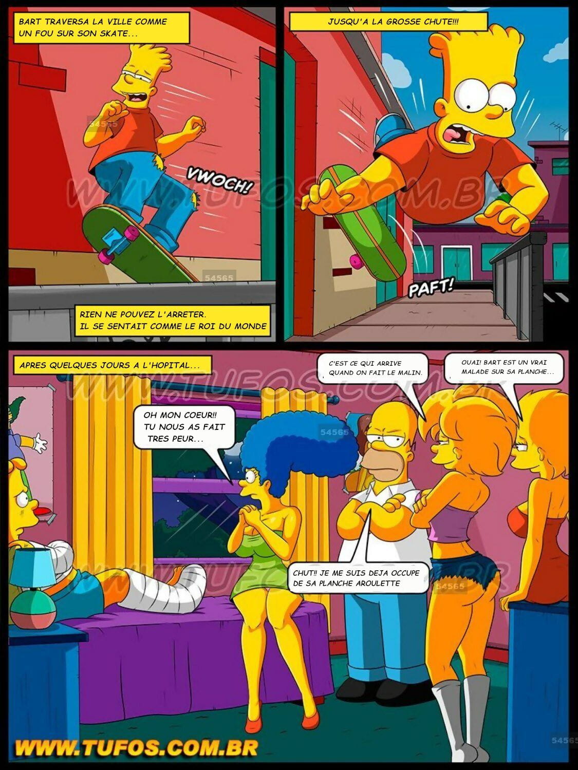 THE SIMPSONS 11 Toilette trs intimes. page 1