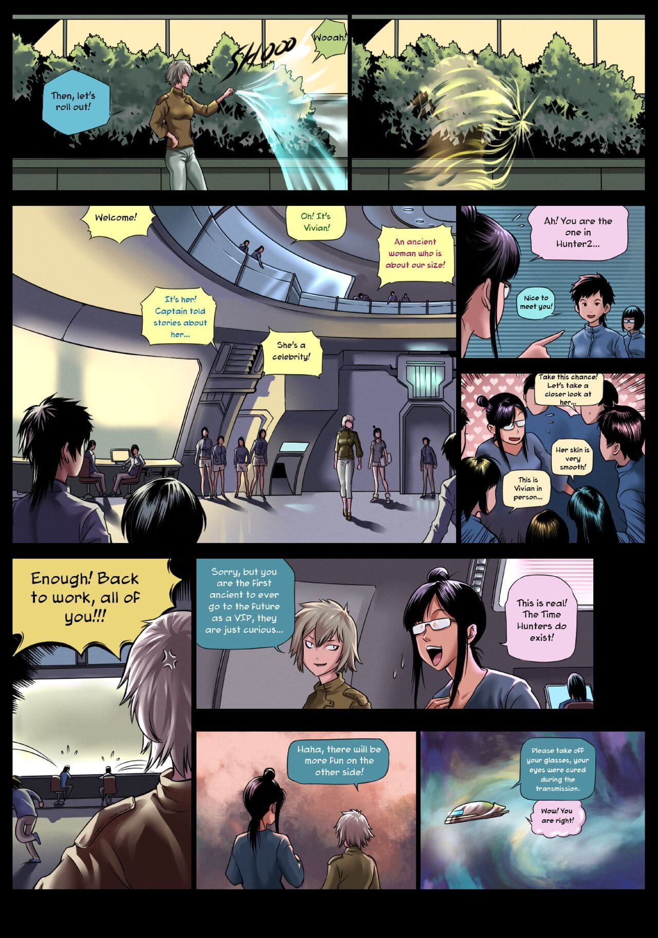 Time Travel Hunters 1-2 page 1