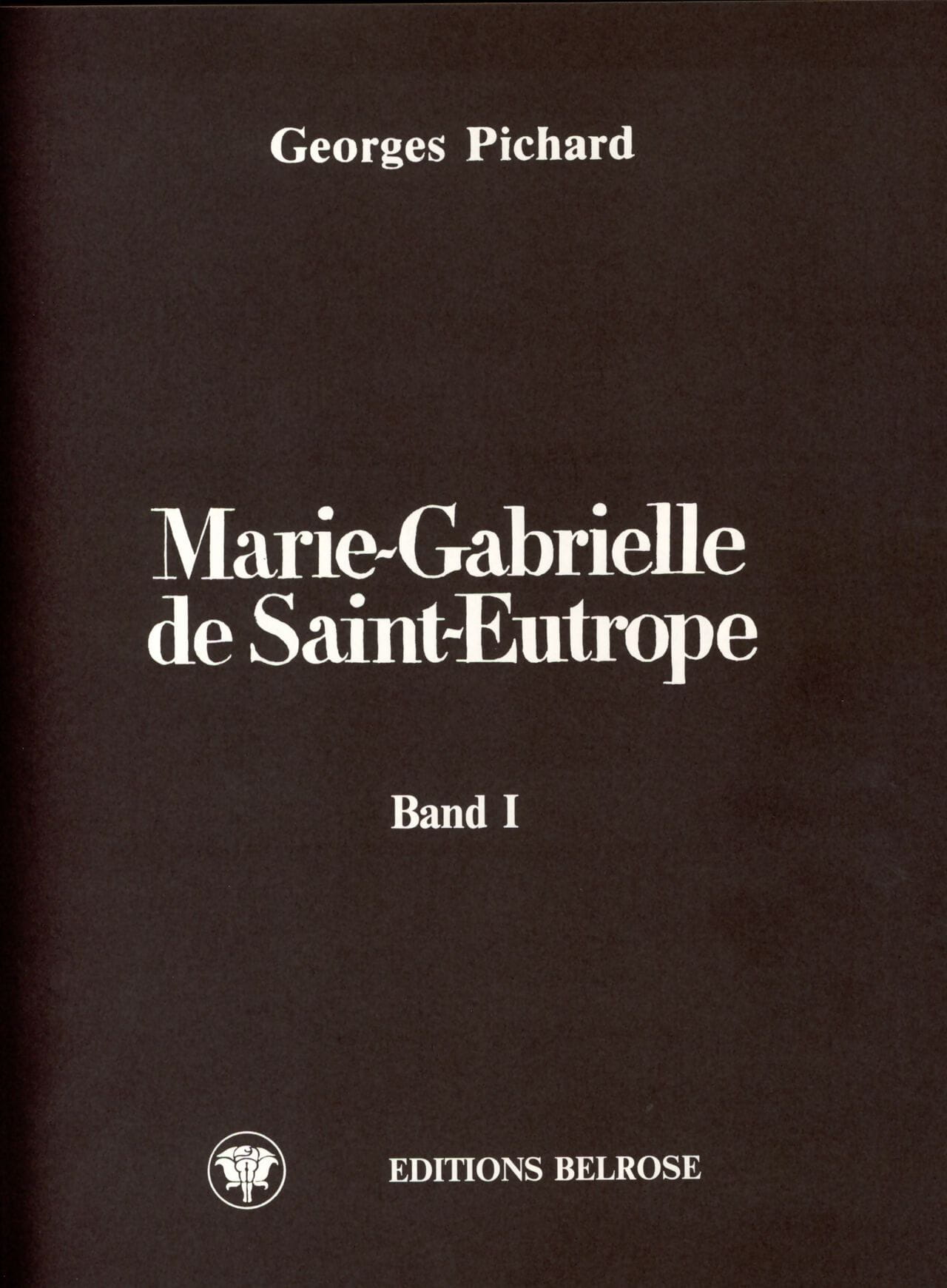 Marie-Gabrielle de Saint-Eutrope #01 page 1