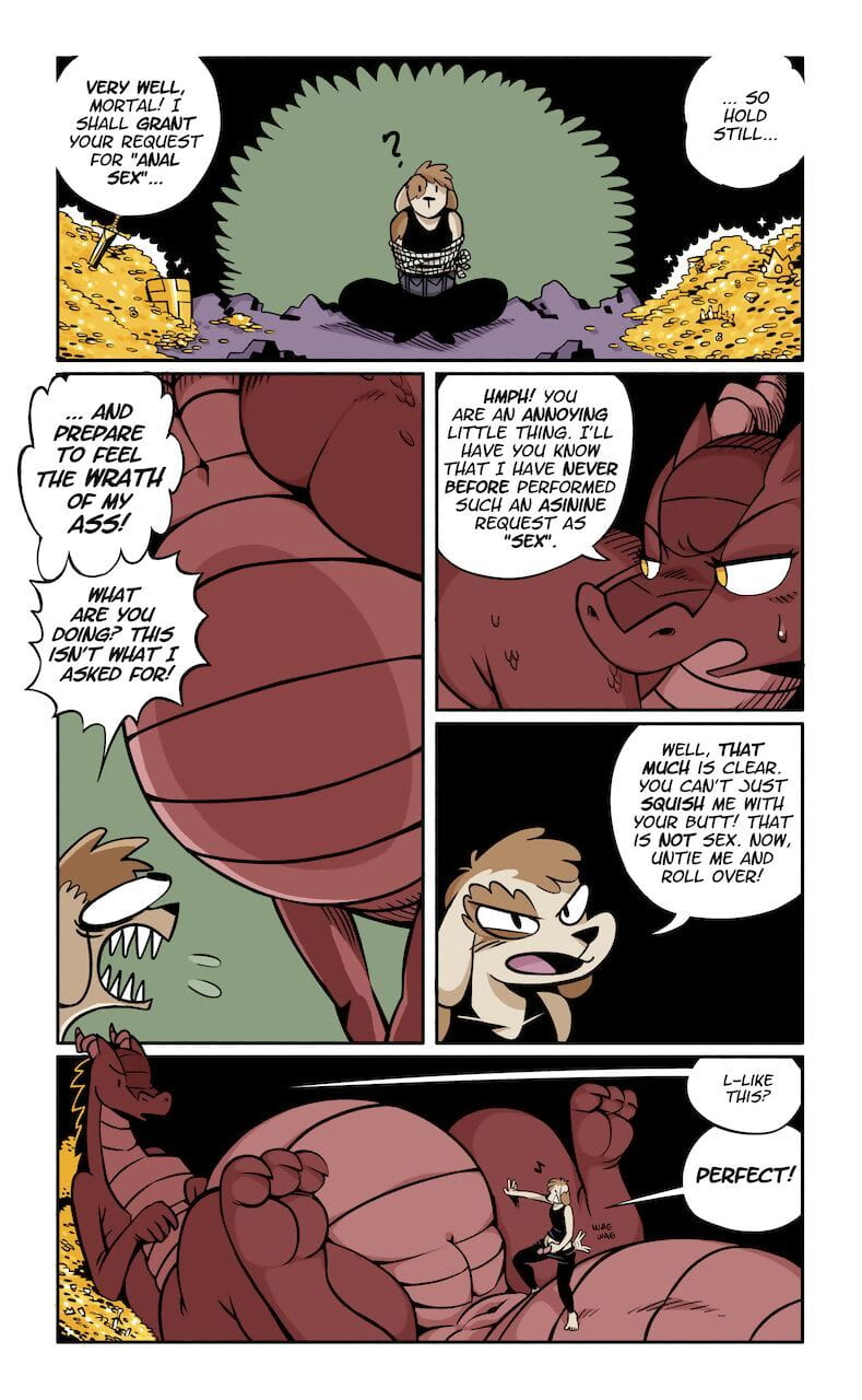 Death by Dragon Butt page 1