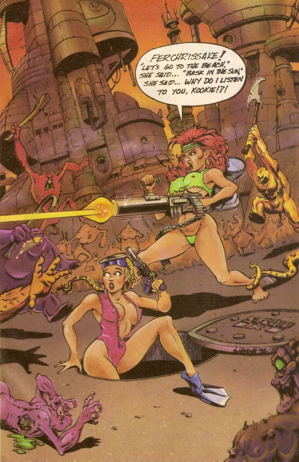 Amazing Spoof Heroes Swimsuit Special #4 page 1