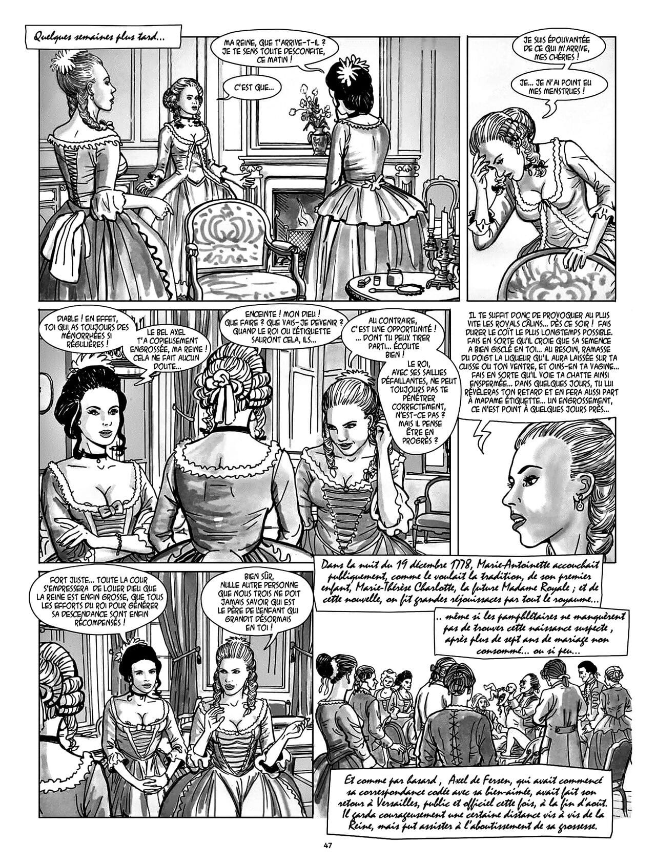 Les plaisirs dune reine - La vie secrete de Marie-Antoinette - part 3 page 1