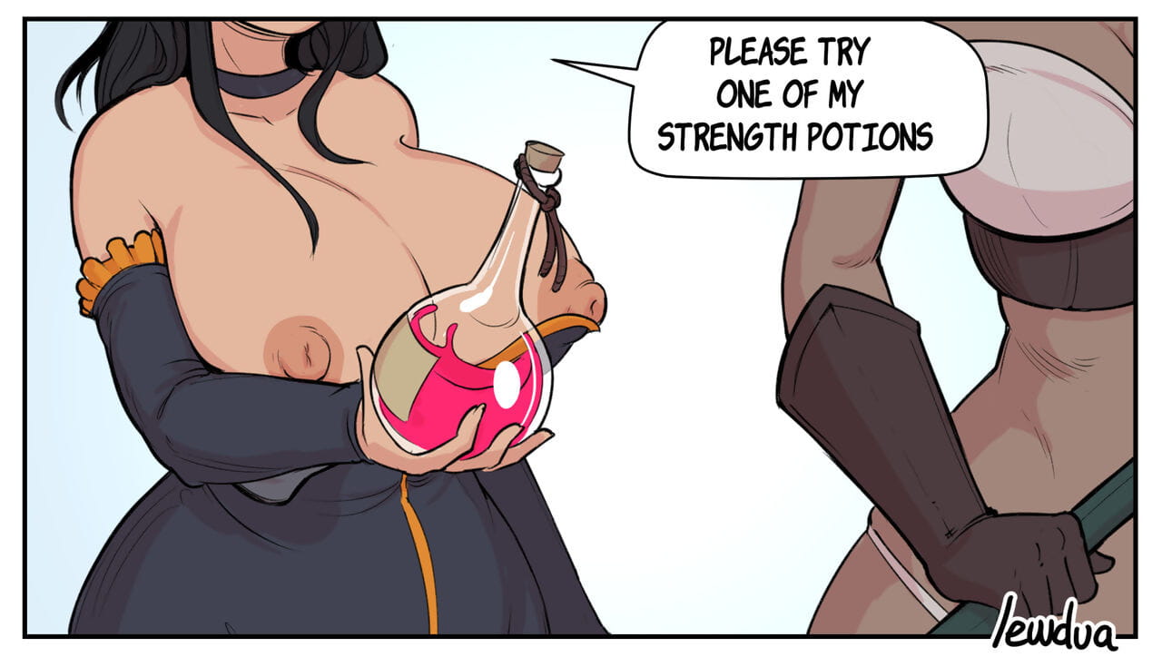 The strength potion  Lola and Pamela page 1