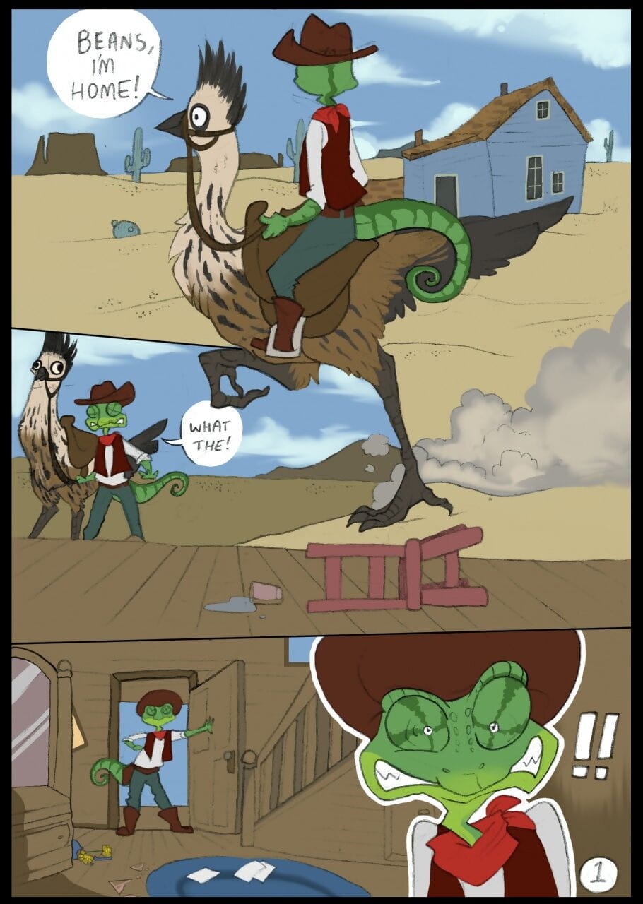 Fucking Weird Lizards page 1