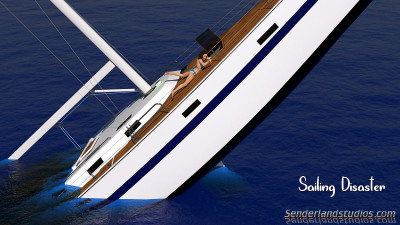 senderland स्टूडियो नौकायन आपदा