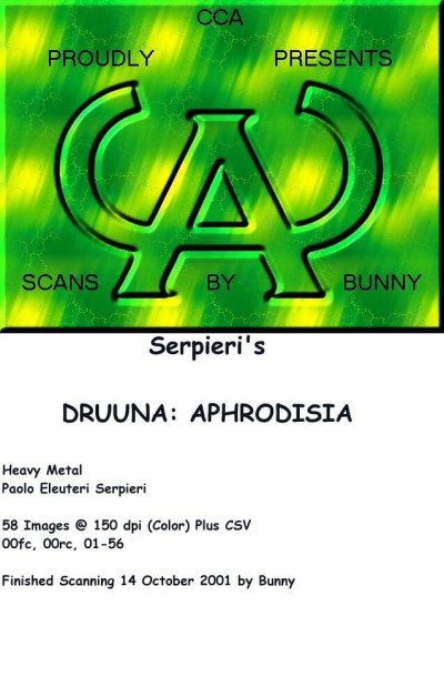 Serpieri- Paolo Eleuteri - Druuna 6 - Aphrodisia